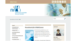 Desktop Screenshot of krankenhausinfektionen.info