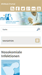Mobile Screenshot of krankenhausinfektionen.info