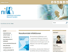Tablet Screenshot of krankenhausinfektionen.info
